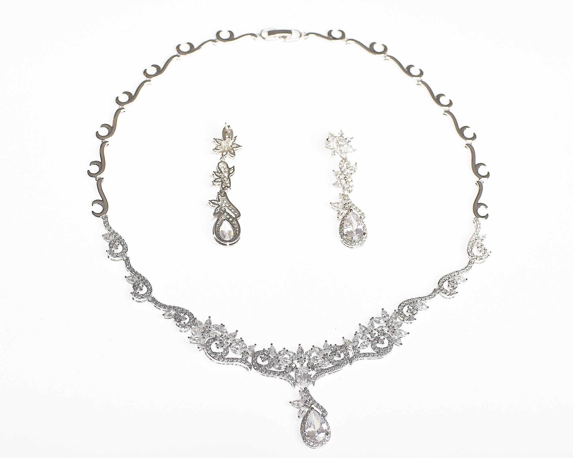 Emmerling Necklace & Earrings 66244 - Cubic zircon
