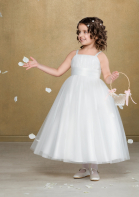 Emmerling Flower Girl Dress 91943 - Satin and tulle